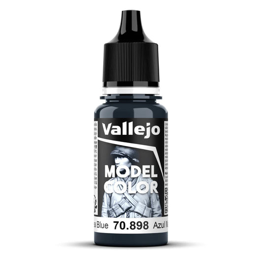 Vallejo Model Color 2024 18ml Pintura Acrílica 72 Azul Marina Oscuro 70.898
