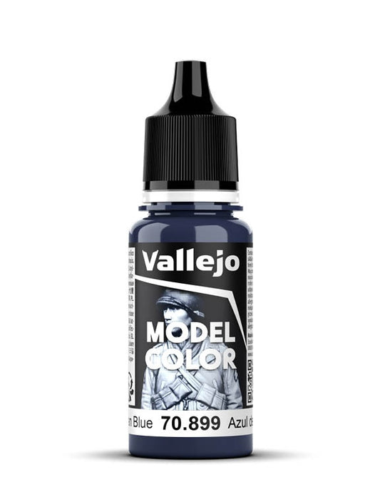 Vallejo Model Color 2024 18ml Pintura Acrílica 57 Azul Prusia Oscuro 70.899