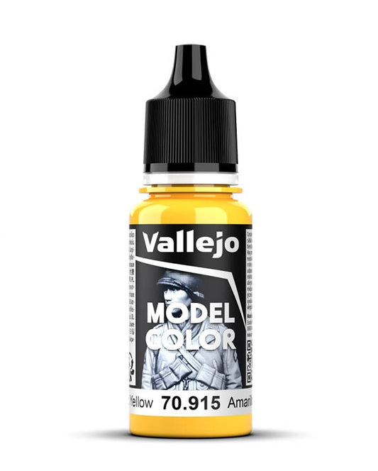 Vallejo Model Color 2024 26 Amarillo Intenso 70.915 18ml Pintura Acrílica