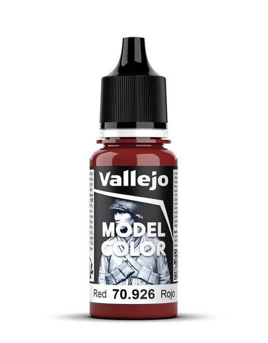 Vallejo Model Color 2024 18ml Pintura Acrílica 34 Rojo 70.926