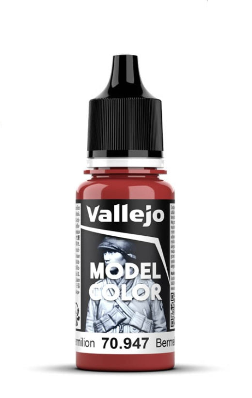 Vallejo Model Color 2024 29 Bermellón Oscuro 70.947 18ml Pintura Acrílica