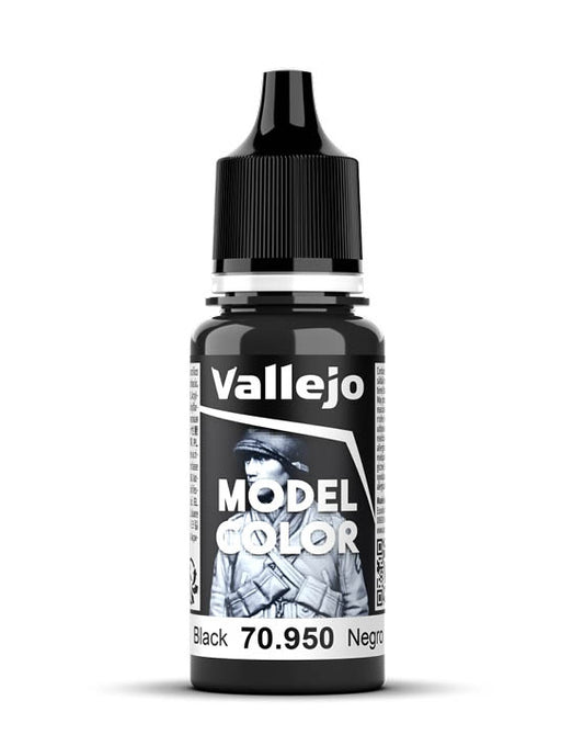 Vallejo Model Color 2024 169 Negro 70.950 18ml Pintura Acrílica