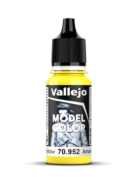 Vallejo Model Color 2024 18ml Pintura Acrílica 25 Amarillo Limón 70.952