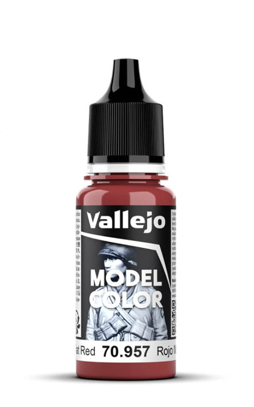 Vallejo Model Color 2024 31 Rojo Mate 70.957 18ml Pintura Acrílica