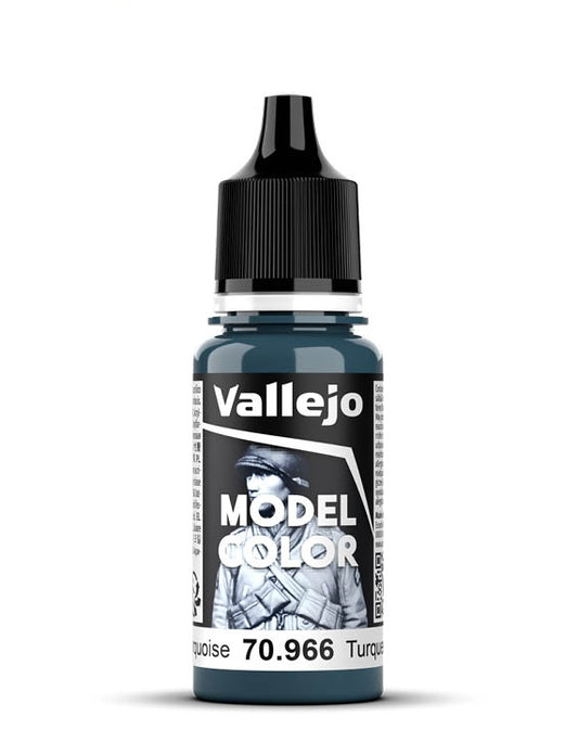 Vallejo Model Color 2024 18ml Pintura Acrílica 71 Turquesa 70.966