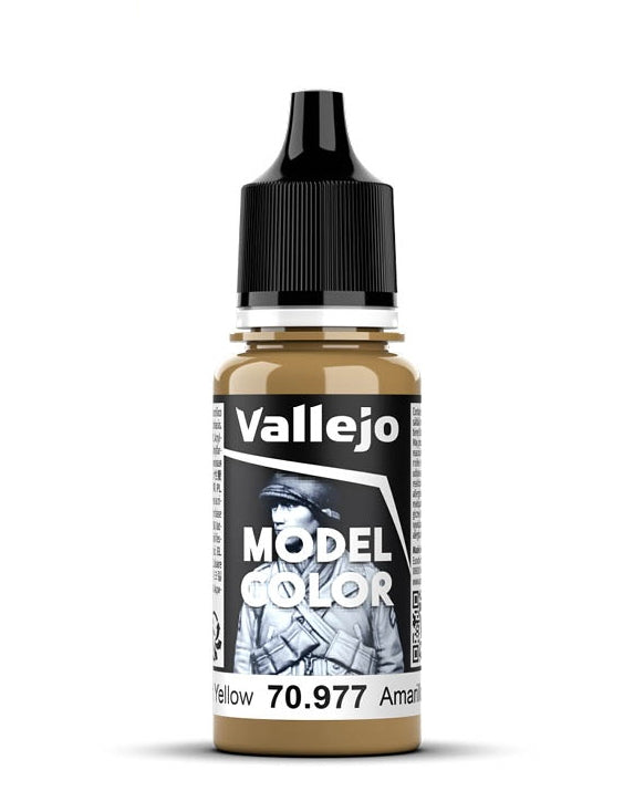 Vallejo Model Color 2024 18ml Pintura Acrílica 147 Amarillo Desierto 70.977