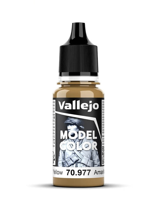 Vallejo Model Color 2024 18ml Pintura Acrílica 147 Amarillo Desierto 70.977