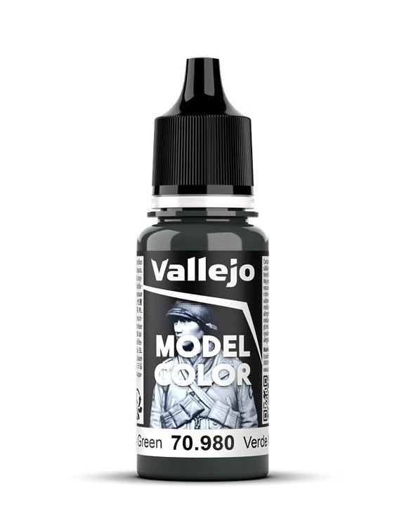 Vallejo Model Color 2024 18ml Pintura Acrílica 80 Verde Negro 70.980