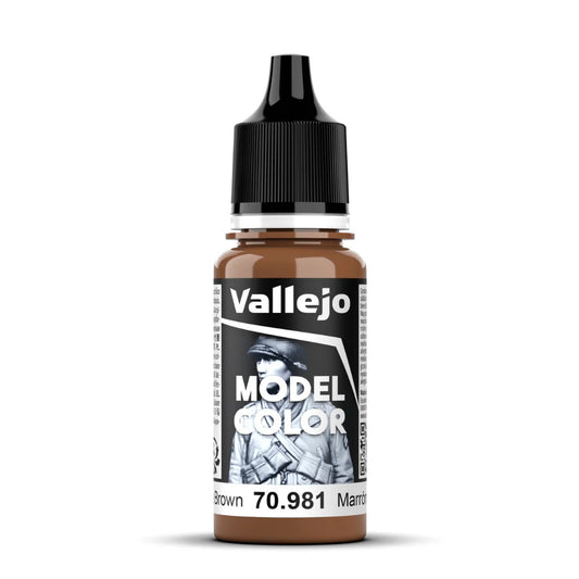 Vallejo Model Color 2024 18ml Pintura Acrílica 160 Marrón Naranja 70.981