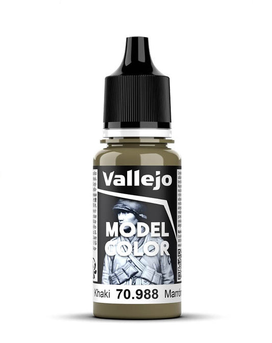 Vallejo Model Color 2024 18ml Pintura Acrílica 114 Marrón Caqui 70.988