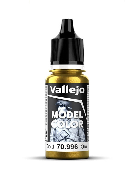 Vallejo Model Color 2024 18ml Pintura Acrílica 199 Oro 70.996