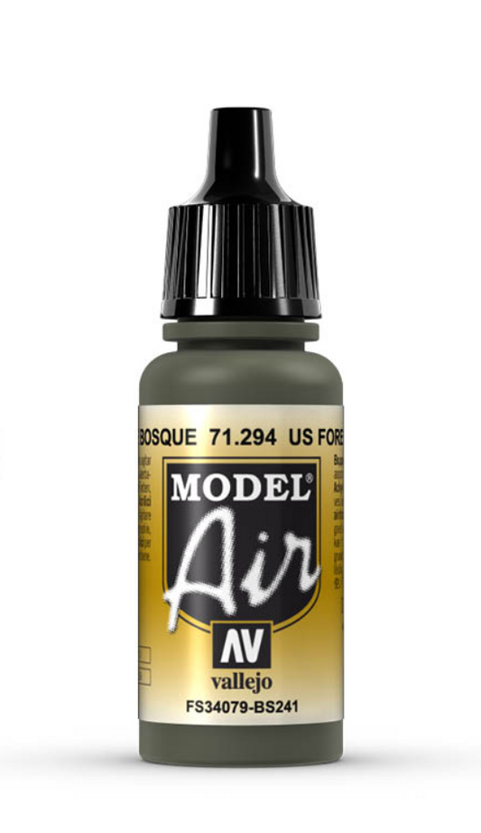 Vallejo Model Air US Verde Bosque 71.294 17ml Pintura