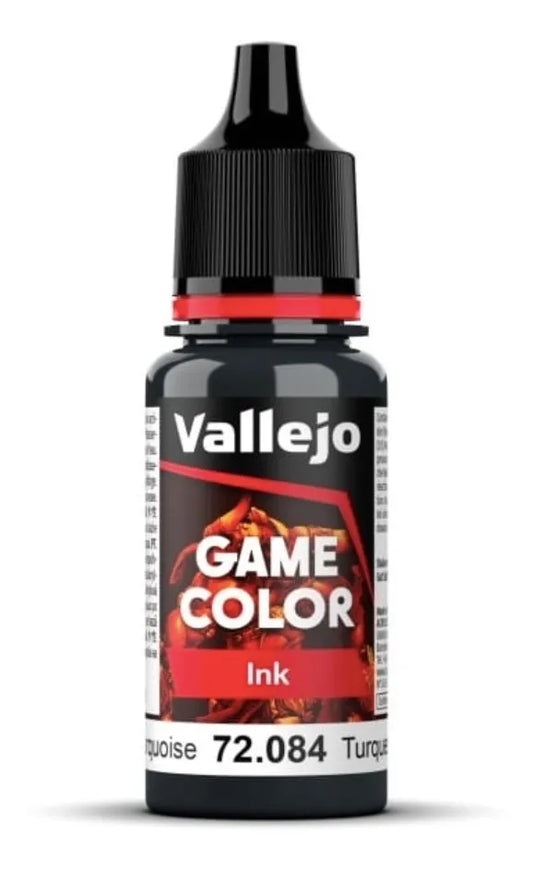 Vallejo Game Color Ink Turquesa Oscuro 72.084 17ml
