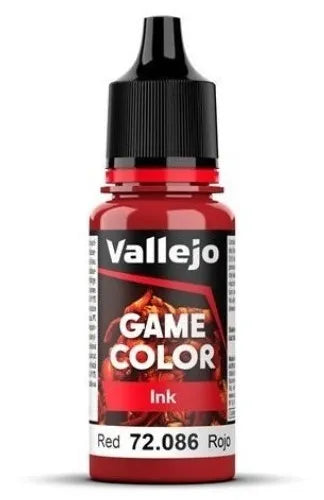 Vallejo Game Color Ink Rojo 72.086 17ml