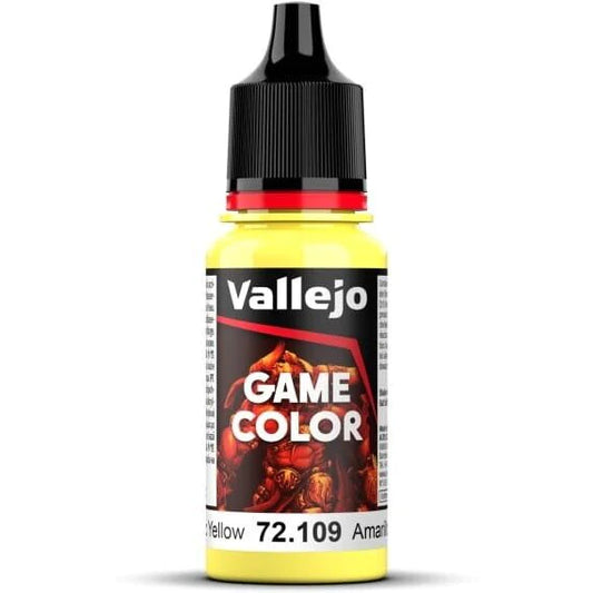 Vallejo Game Color 2023 Amarillo Toxico 72.109 17ml Pintura