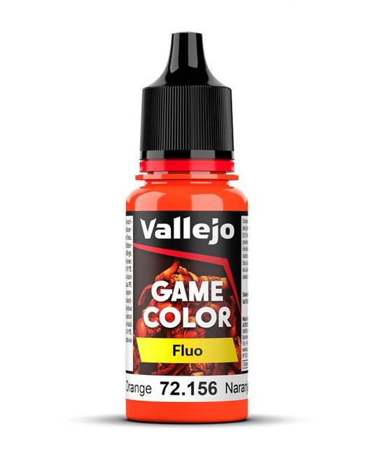 Vallejo Game Color 18ml Pintura Acrilica Fluorescente Naranja Fluorescente 72.156