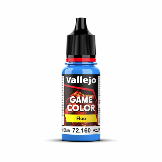 Vallejo Game Color Fluo 2023 Azul Fluorescente 72.160 17ml Pintura