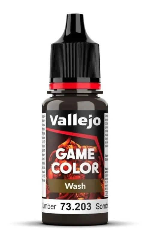 Vallejo Game Color Wash Sombra 73.203 Pintura Acrilica 18ml