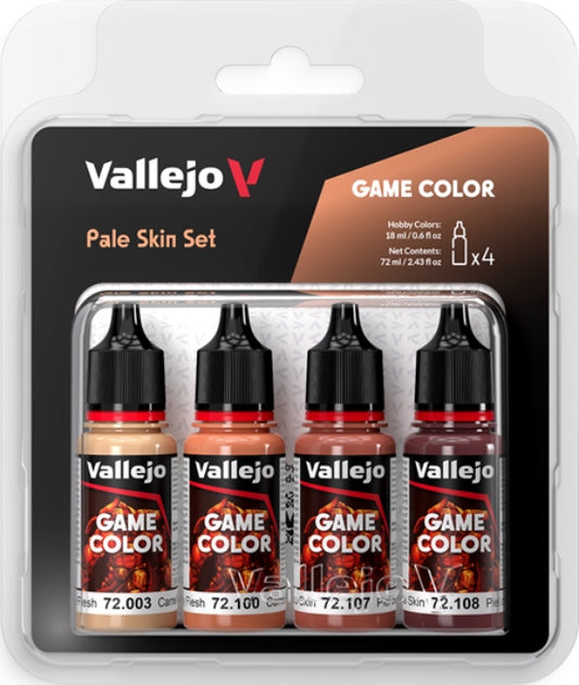 Vallejo Game Color Set 4x18ml Pale Skin Set 72.379