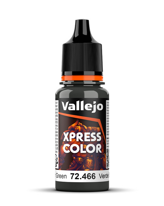 Vallejo Xpress Color 72.466 Verde Blindaje  17ml Pintura Acrílica