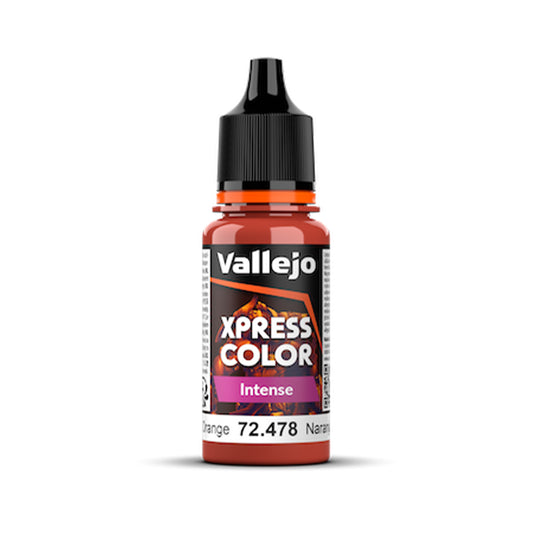 Vallejo Xpress Color Intence 72.478 Naranja Fénix 17ml Pintura Acrílica