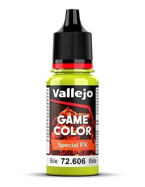 Vallejo Game Color 18ml Pintura Acrílica Special FX Bilis 72.606