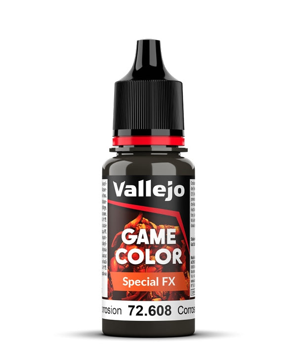 Vallejo Game Color 18ml Pintura Acrílica Special FX Corrosión 72.608