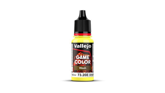 Vallejo Game Color Wash Amarillo 73.208 Pintura Acrilica 18ml