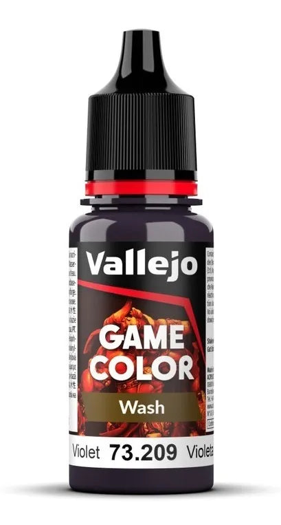 Vallejo Game Color Wash Violeta 73.209 Pintura Acrilica 18ml