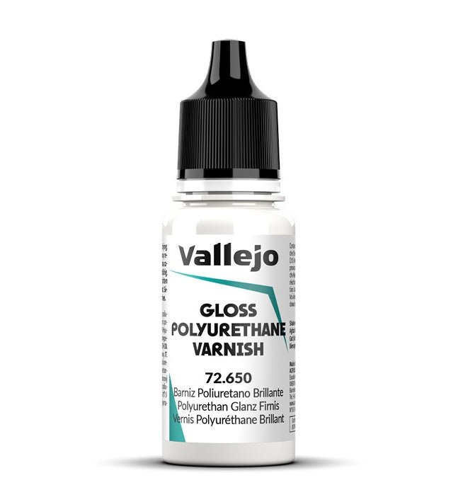 Vallejo Barniz Poliuretano Brillante 72.650 18ml