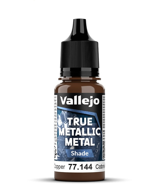 Vallejo True Metallic Metal 18ml Pintura Acrilica 77.144 Cobre Antiguo Shade