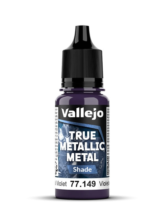 Vallejo True Metallic Metal 18ml Pintura Acrilica 77.149 Violeta Celestial Shade