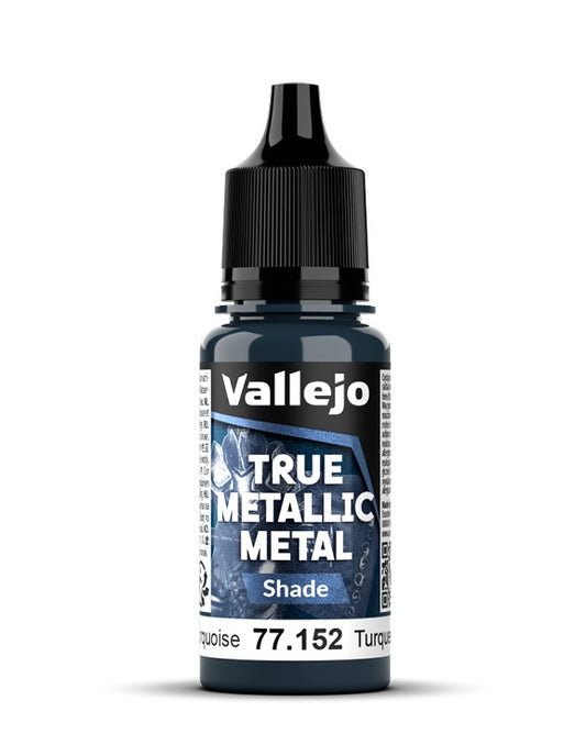 Vallejo True Metallic Metal 18ml Pintura Acrilica 77.152 Turquesa Hidra Shade
