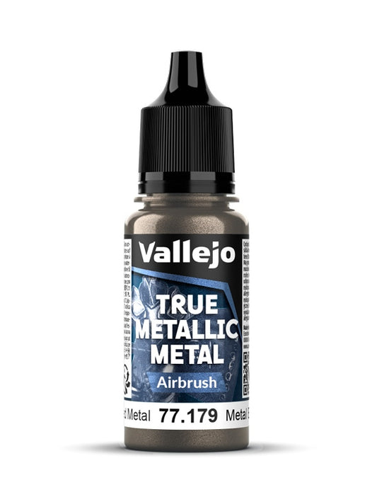 Vallejo True Metallic Metal 18ml Pintura Acrilica 77.179 Metal Envejecido Airbrush