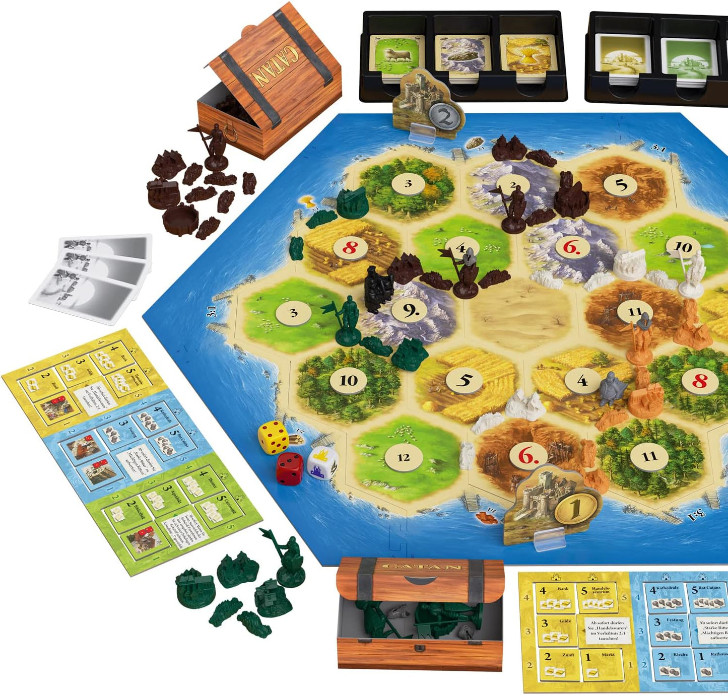 Catan Ciudades Y Caballeros Ampliación Para 5-6 Jugadores Devir