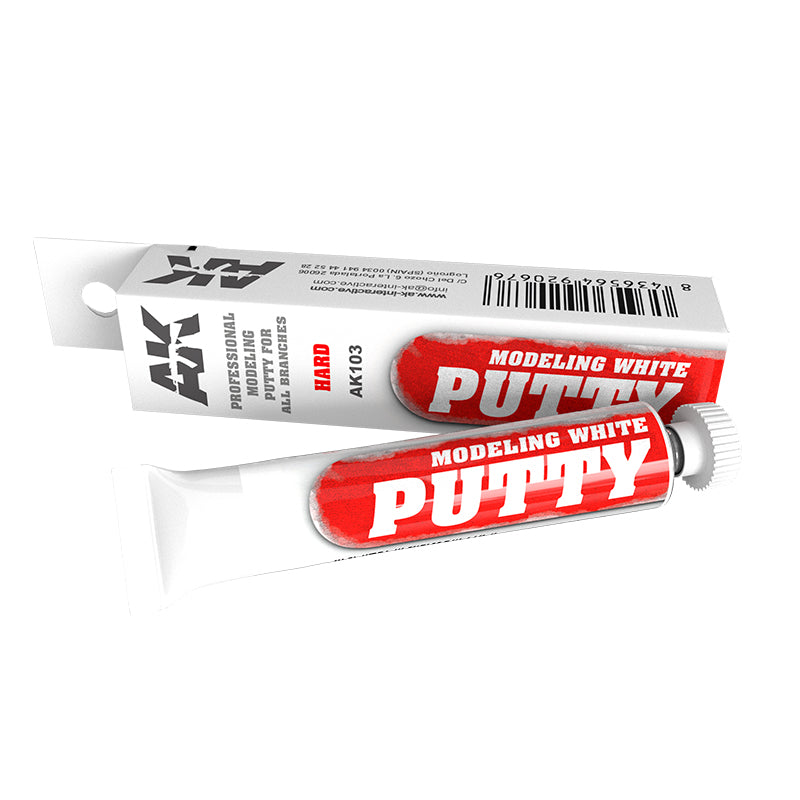 Ak Modeling White Putty Masilla Blanca para Modelar 20ml Ak103