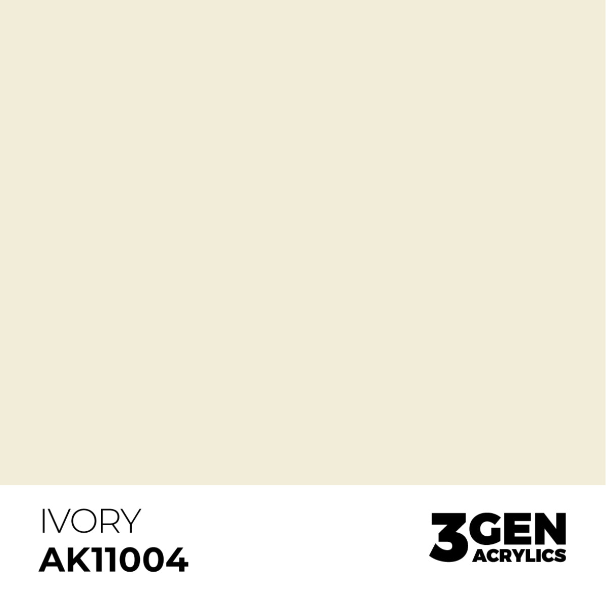 Ak Pintura Acrilica Gama Generica AK11004 Ivory 18ml