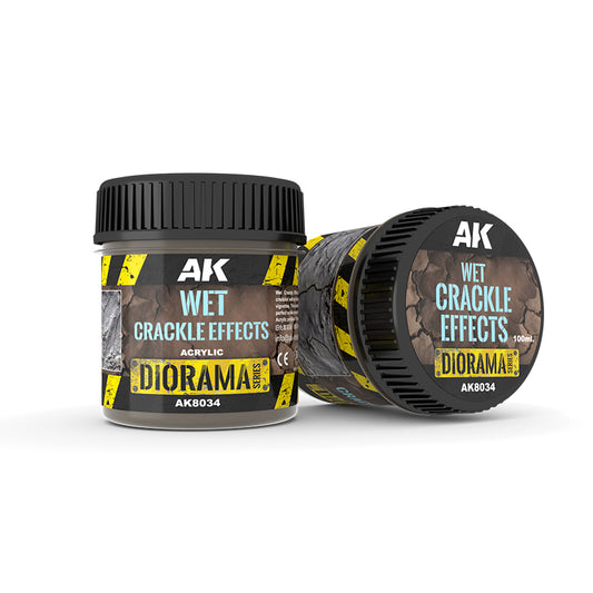 Ak Wet Crackle Effects Efecto Craquelado Humedo 100ml Ak8034