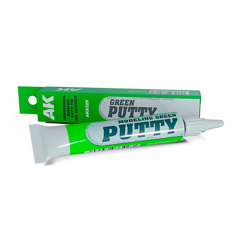 Ak Modeling Green Putty Masilla Verde Modelar 200ml Ak9329