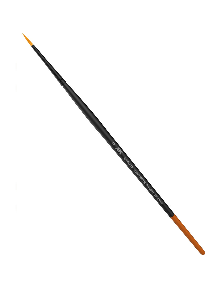AK Pincel Sintetico Redondo 0 AKB007