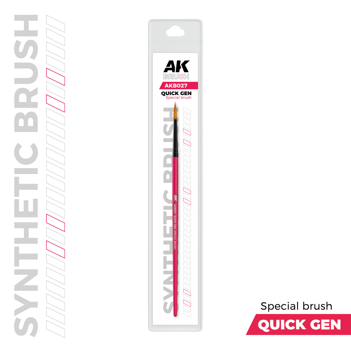 Ak Brush Quick Gen Special Brush Akb027 Pincel Especial