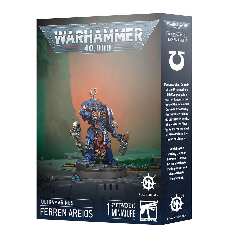 Games Workshop Warhammer 40k Captain Ferren Areios