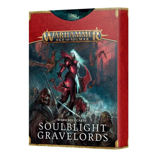Gw Warhammer Aos Warscrolls Cards Soulblight Gravelords