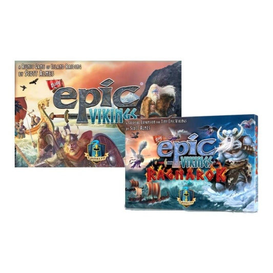 Tiny Epic Vikings Deluxe + Tiny Epic Vikings Ragnarok Juego