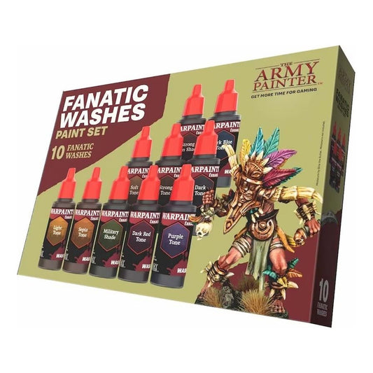 The Army Painter Fanatic Washes Paint Set