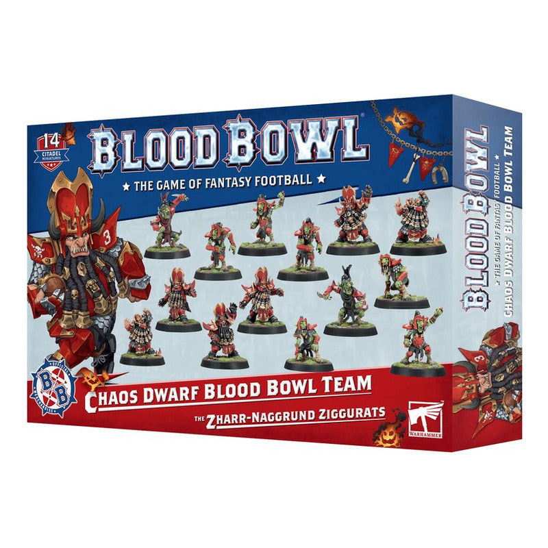 Games Workshop Blood Bowl Chaos Dwarf Blood Bowl Team