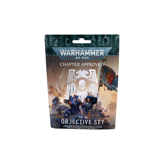 Gw Warhammer40k Chapter Approved Objetive Set 2025-26