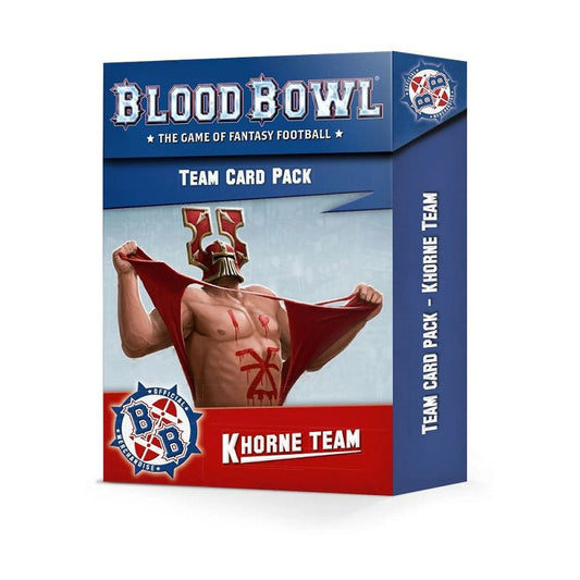 Games Workshop Blood Bowl Khorne Team Card Pack