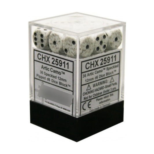 Chessex Dados Speckled Artic Camo 12mm D6 Chx25911