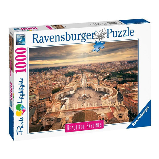 Ravensburger Rompecabezas Vista Roma 1000 Pza